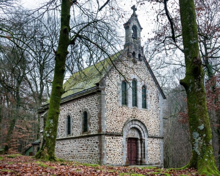 TheREDWords.website/BLOG page. A photo of a beautiful small old church in the countryside.